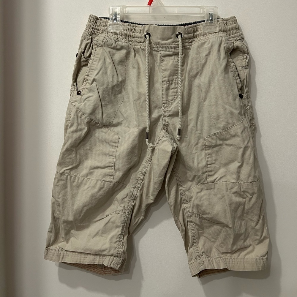 Point Zero Drawstring Cargo Shorts